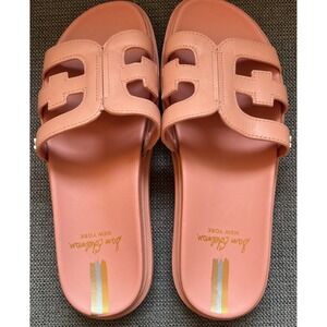 Sam Edelman Valeri Slides Sandals Shoes Size 9 Pink P EUC